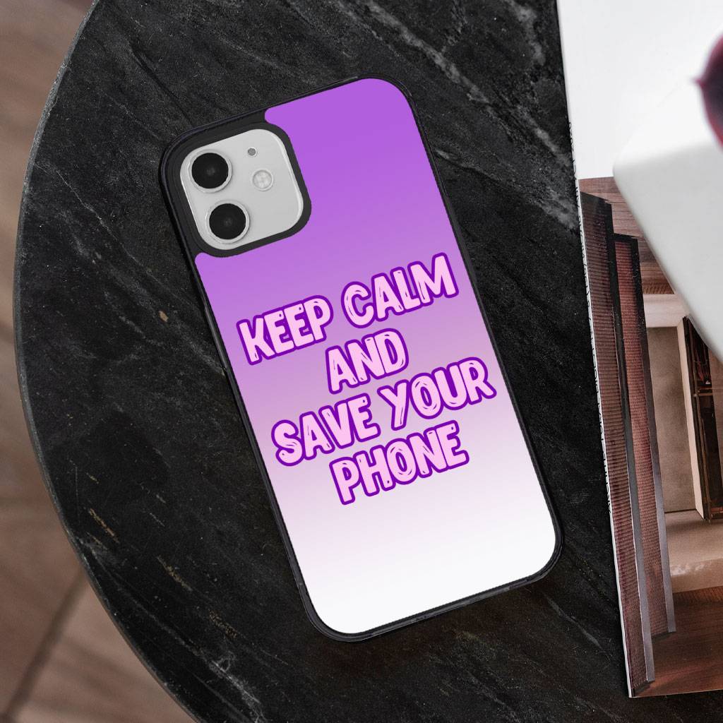 Keep Calm iPhone 12 Case - Cool Phone Case for iPhone 12 - Trendy iPhone 12 Case  
