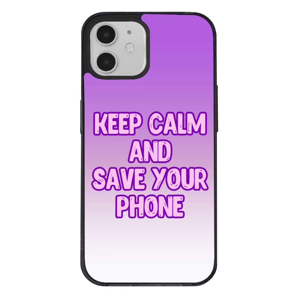Keep Calm iPhone 12 Case - Cool Phone Case for iPhone 12 - Trendy iPhone 12 Case  