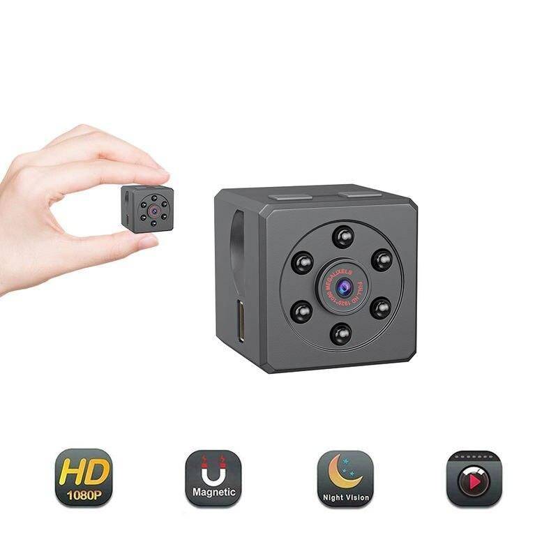 Compact HD 1080P Mini Camera with Night Vision and Motion Detection Bundle : Standard-No TF Card 