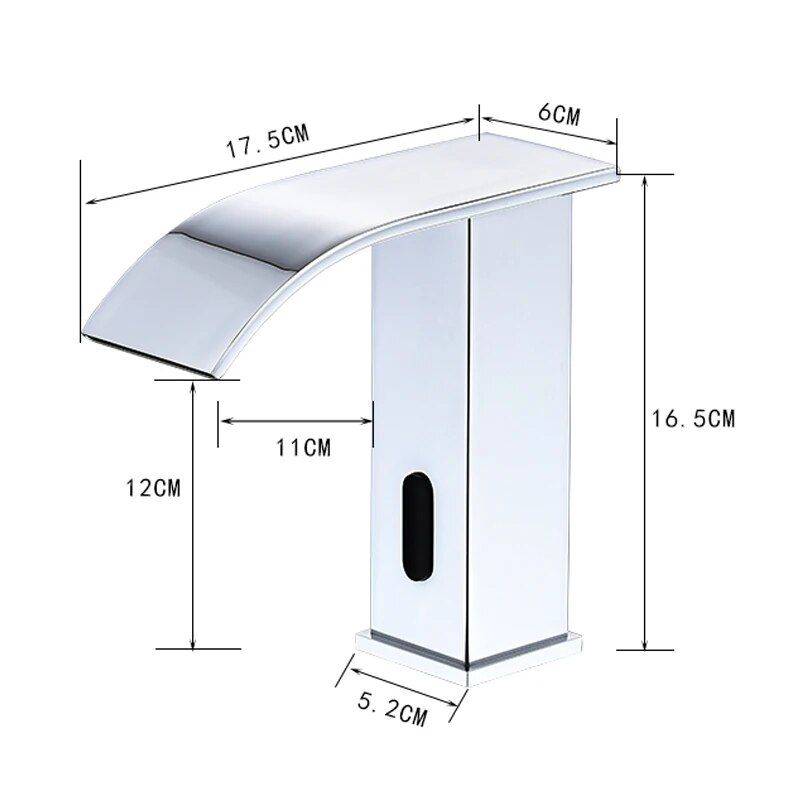 Smart Touchless Kitchen Faucet Color : Sliver 