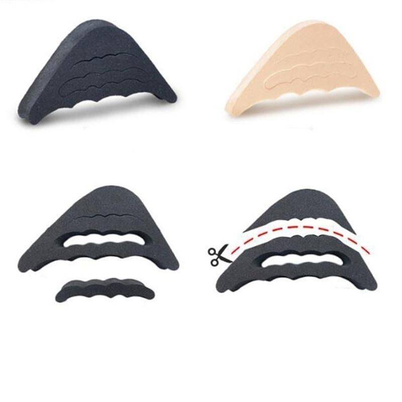 Women's High Heel Toe Plug Insert - Pain Relief Shoe Accessories (1 Pair) Color : White|Black|Beige 