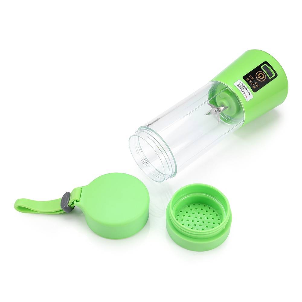 13-Ounce USB-Rechargeable Fruit Blender Color : Purple|Blue|Pink|Green 