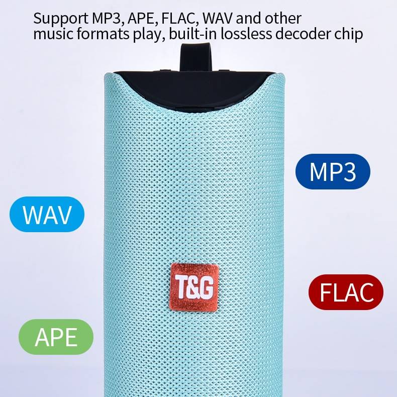 Bluetooth Portable Speaker Color : Black|Blue|Orange|Silver  