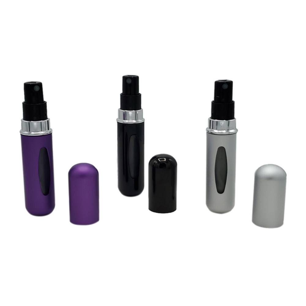 Perfume Storage Bottle Color : Silver|Purple|Black|Pink 