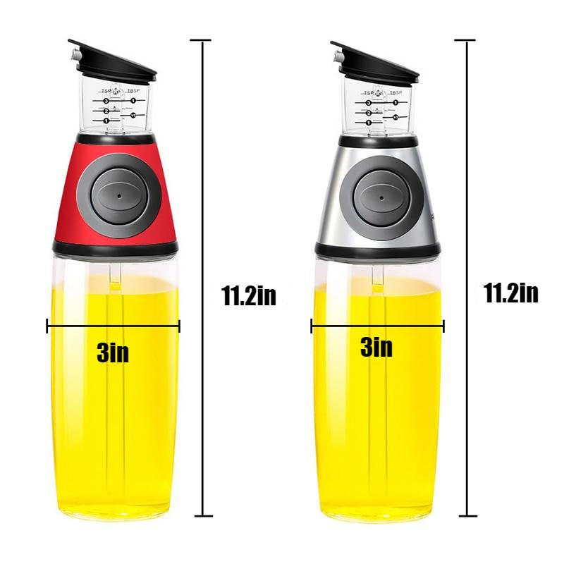 Scaled Oil Dispenser Color : Red|Gray 
