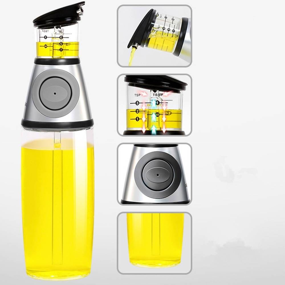 Scaled Oil Dispenser Color : Red|Gray 