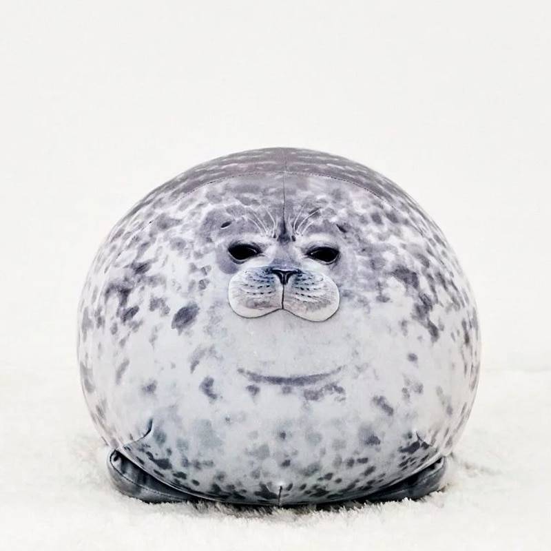 Squishy Seal Plush Toy Size : 11.8 in|15.7 in 