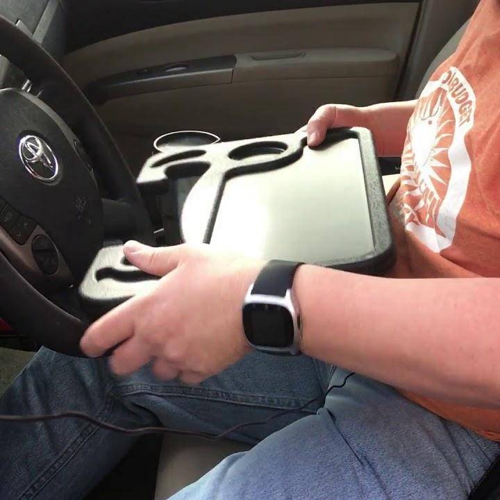 Car Laptop Holder Color : Black |Gray  