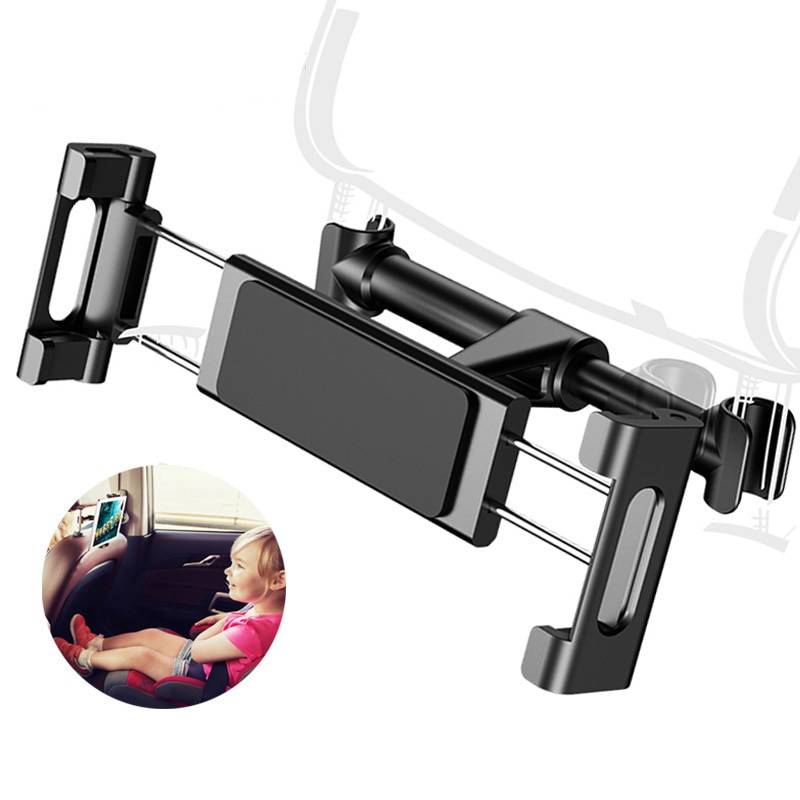 Car Tablet Holder Color : Black|Red 