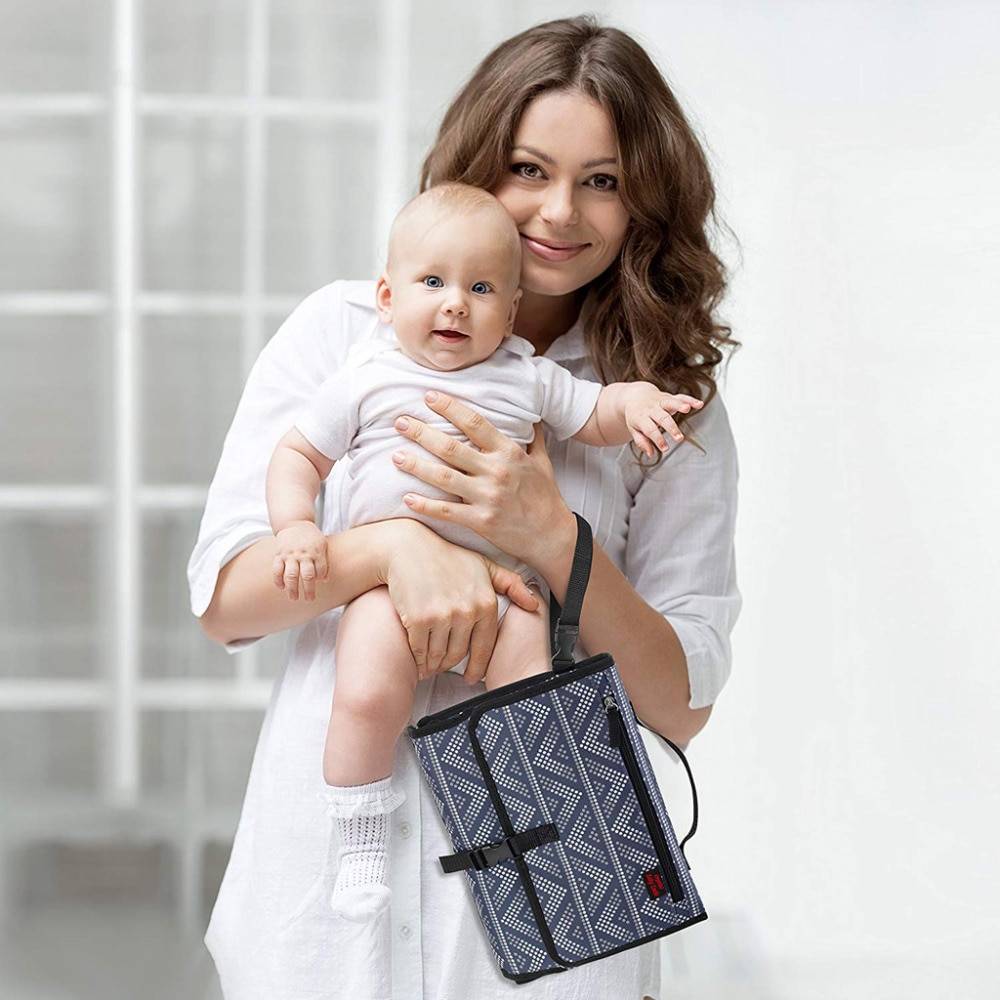 Waterproof Foldable Changing Mat for Newborns  