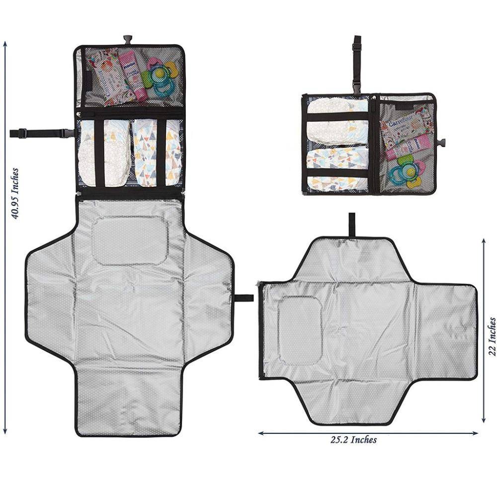 Waterproof Foldable Changing Mat for Newborns  