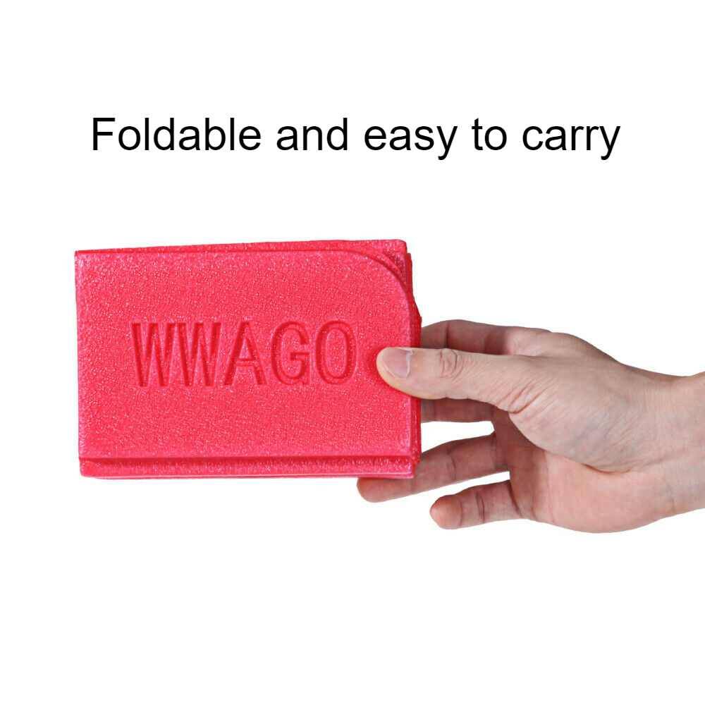 Waterproof Portable Mat Color : Red|Blue|Orange 