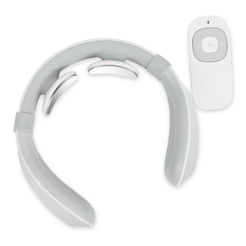 Intelligent Neck Massager Color : Blue|Pink|White 