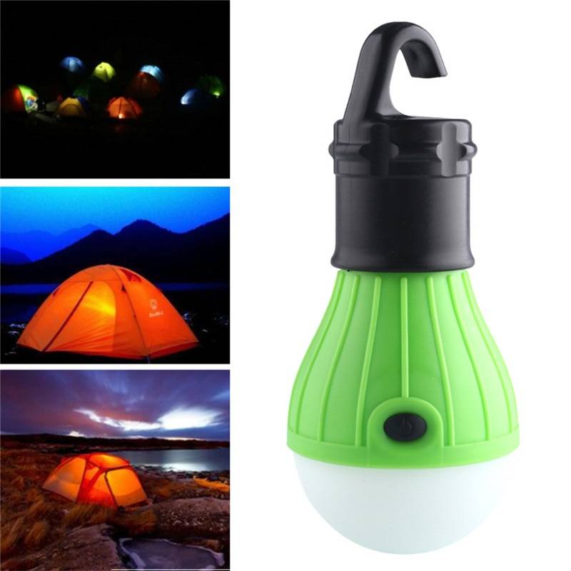 Hooked Camping Tent Light Color : Green|Red|Blue|Yellow 