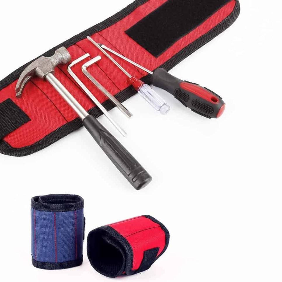 Magnetic Wristbands Color : Red|Black 