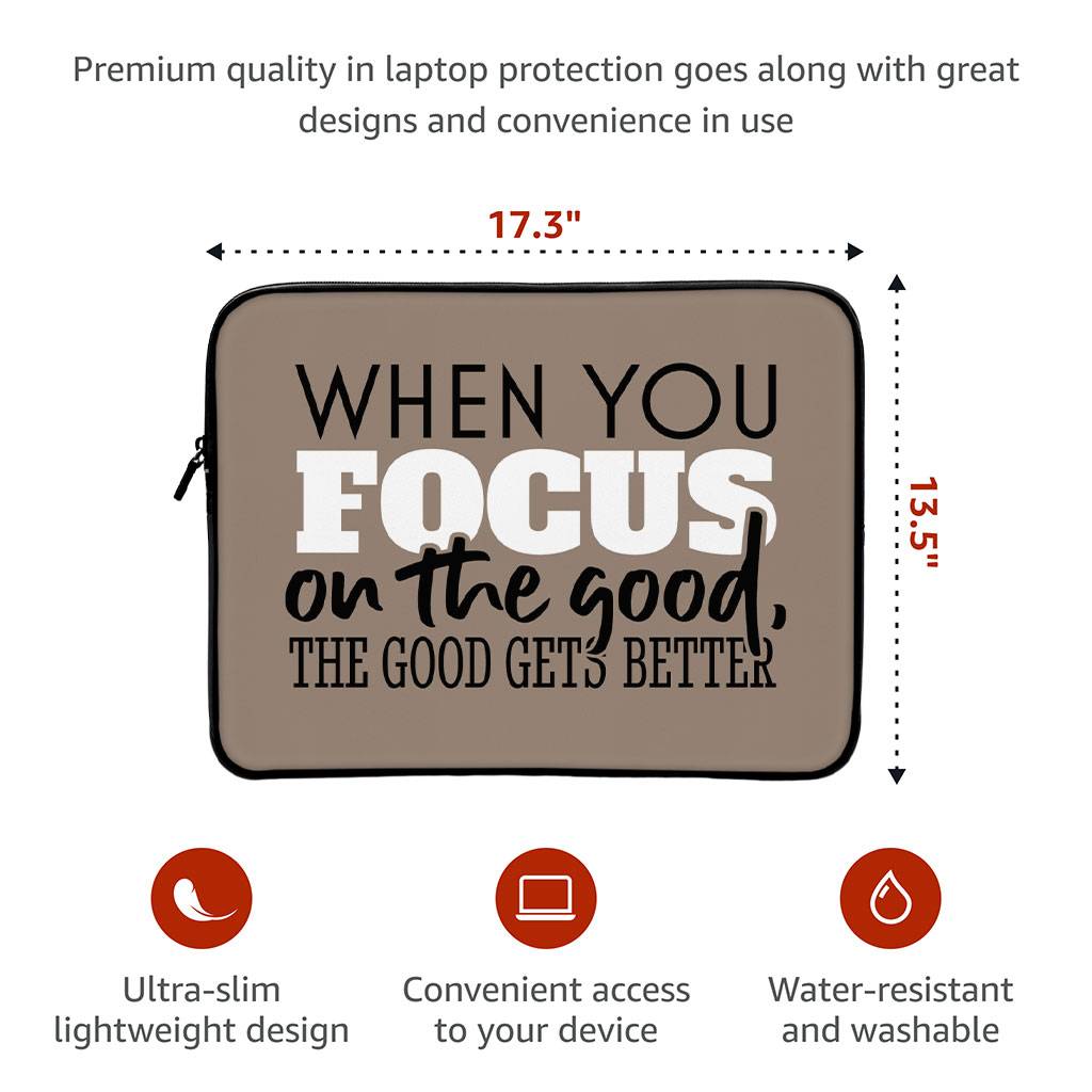 Focus on the Good MacBook Pro 16