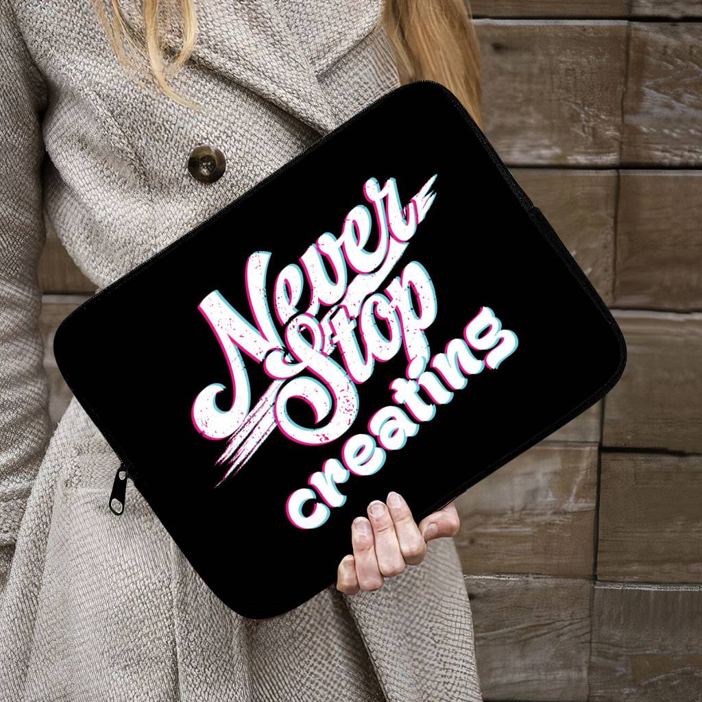 Inspirational iPad Sleeve - Graphic Tablet Sleeve - Quote Carrying Case Size : 13 inches|10 inches 