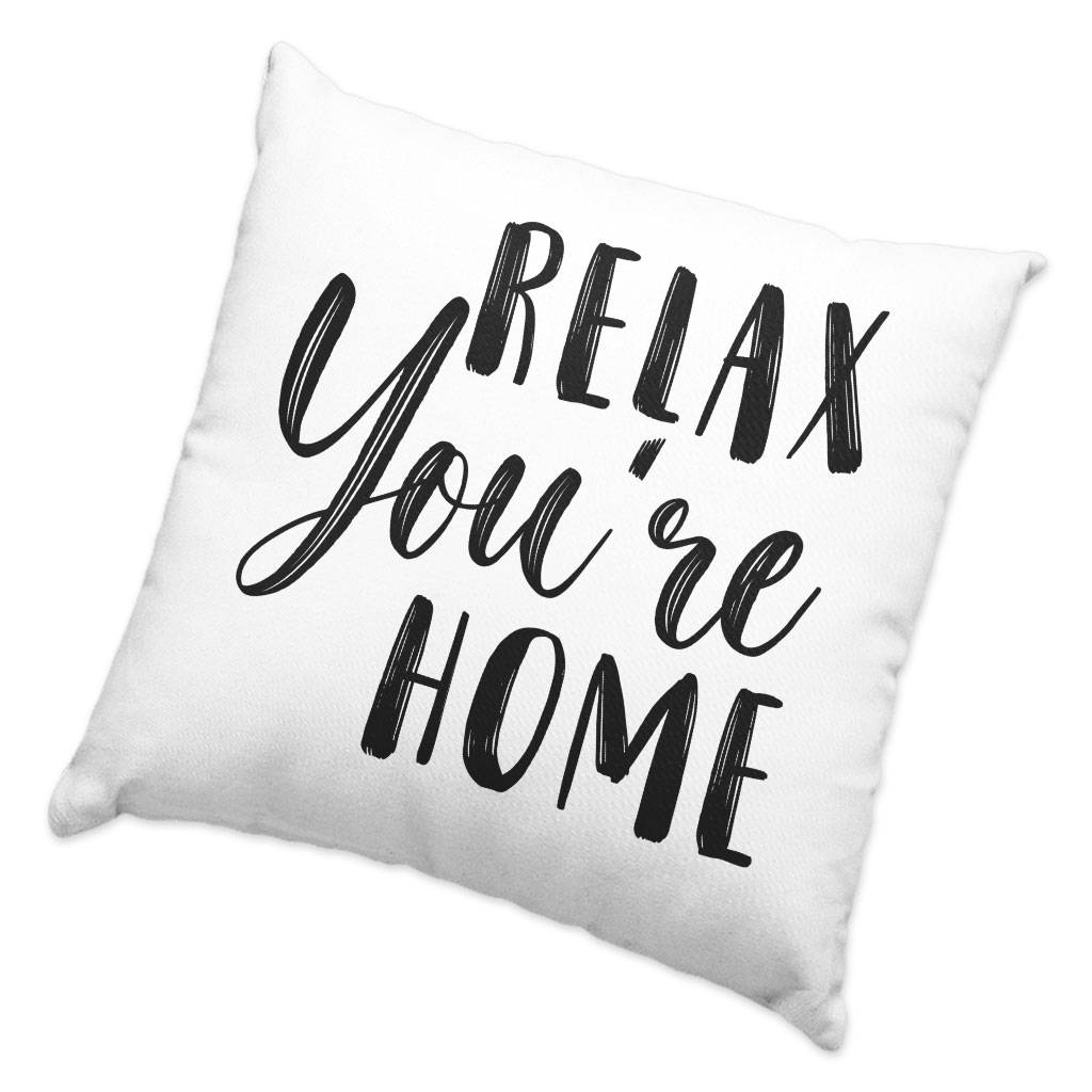 Relax Square Pillow Cases - Best Design Pillow Covers - Printed Pillowcases  