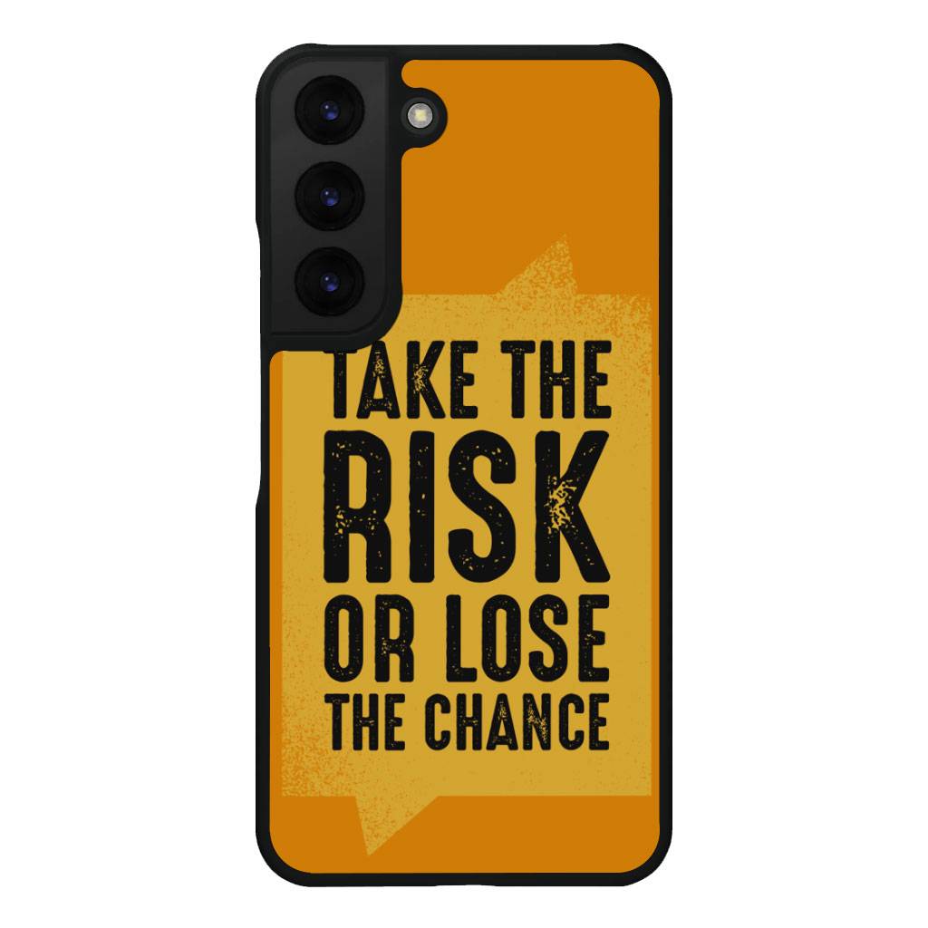 Take the Risk Samsung S22 Plus Phone Case - Cool Phone Case for Samsung S22 Plus - Trendy Samsung S22 Plus Phone Case  