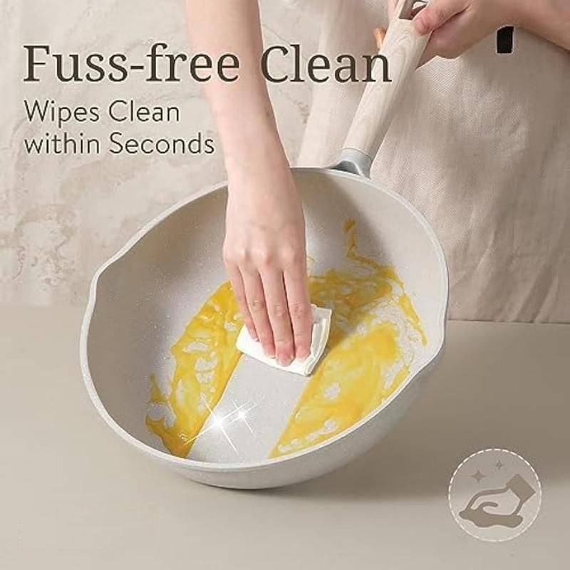 16-Piece Eco-Friendly Nonstick Cookware Set  