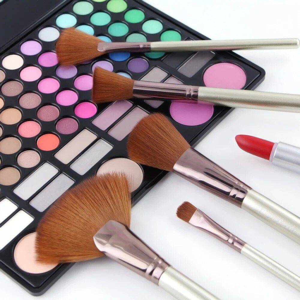 22-Piece Premium Makeup Brush Set with Cosmetic Bag Color : Black|Red|Purple|Gold 