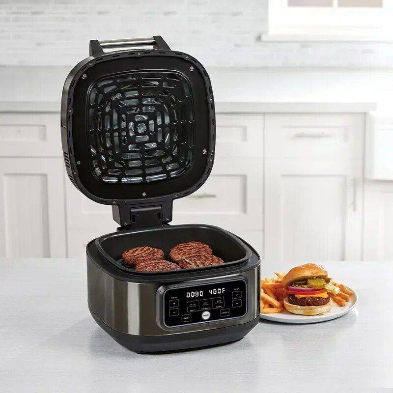 5.5 Quart Multi-Function Indoor Grill and Air Fryer  