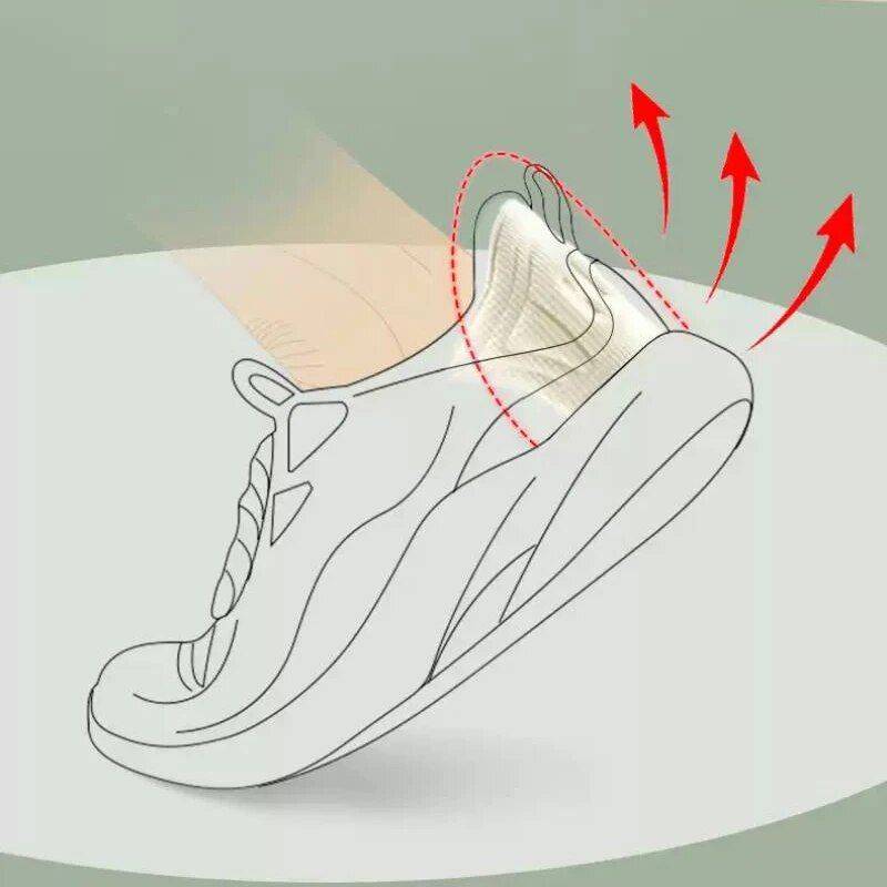 Adjustable Heel Cushion Pads Model : Black L|Beige L|Black M|Beige M 