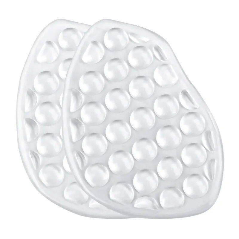 ComfortMax Silicone Forefoot Cushions Color : Black|Beige|Clear 