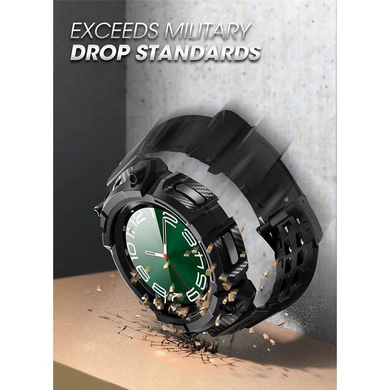 Galaxy Watch 6 Classic 47mm Rugged Case Color : Black 