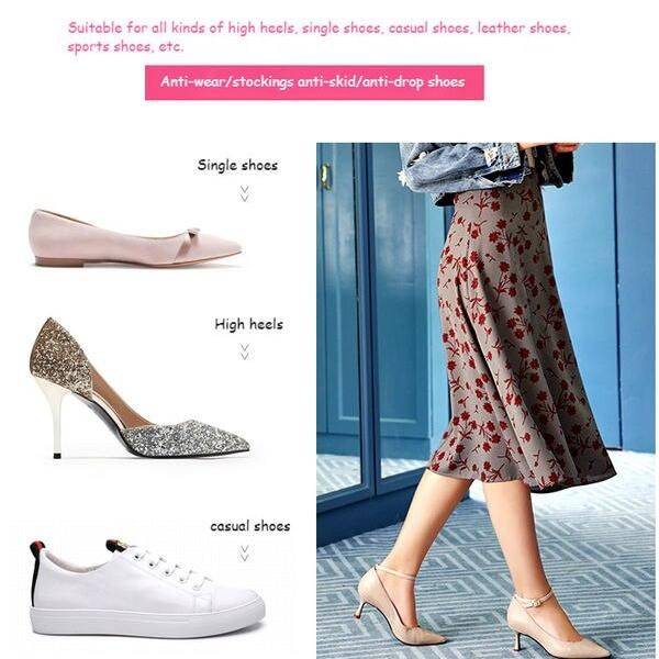 High Heel Comfort Insoles Color : S-Black|L-Black|S-Beige |L-Beige|S-Pink|L-Pink  