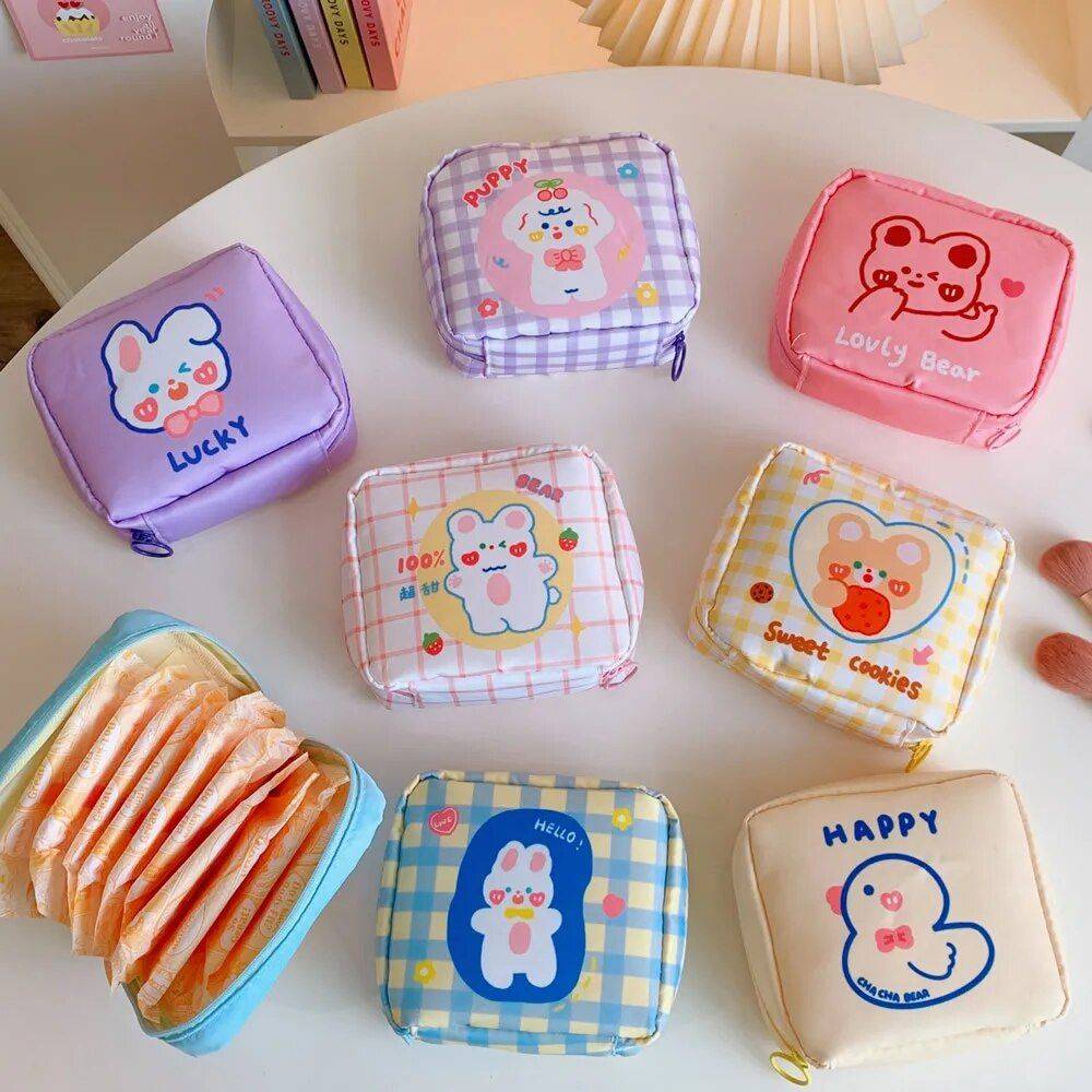 Korean Cartoon Bear Sanitary Napkin Organizer Style : Style1|Style3|Style2|Style4|Style5|Style6|Style8|Style9|Style7|Style10|Style11|Style12|Style13|Style14|Style15|Style16|Style17 