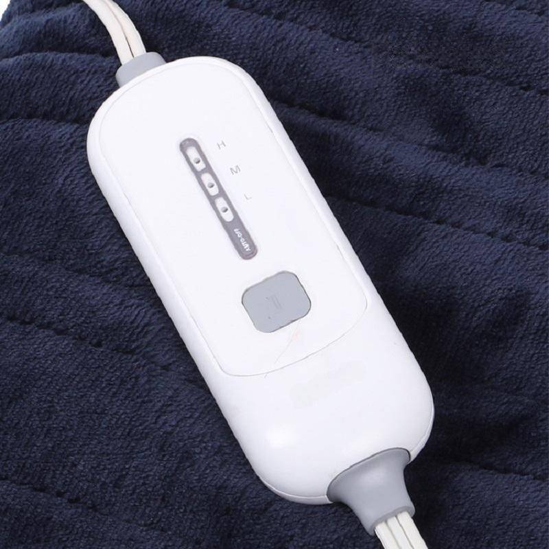 Luxury King Size Flannel & Sherpa Heated Blanket Plug type : 110V US Plug 