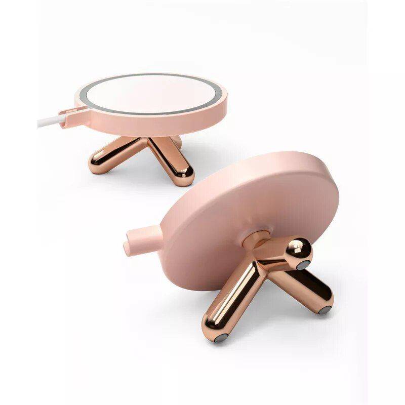 Magnetic Phone Stand with Multi-Angle Support for iPhone 12 Series Color : Pink 