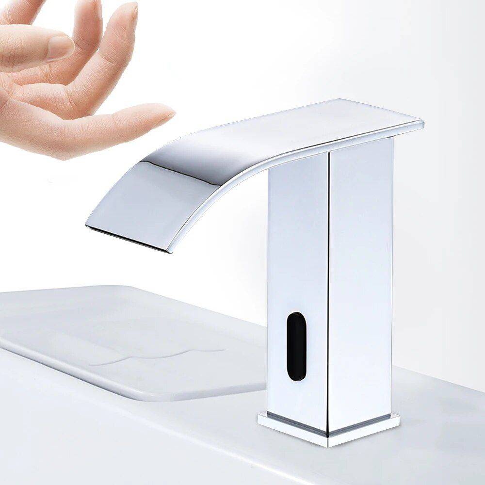 Smart Touchless Kitchen Faucet Color : Sliver 