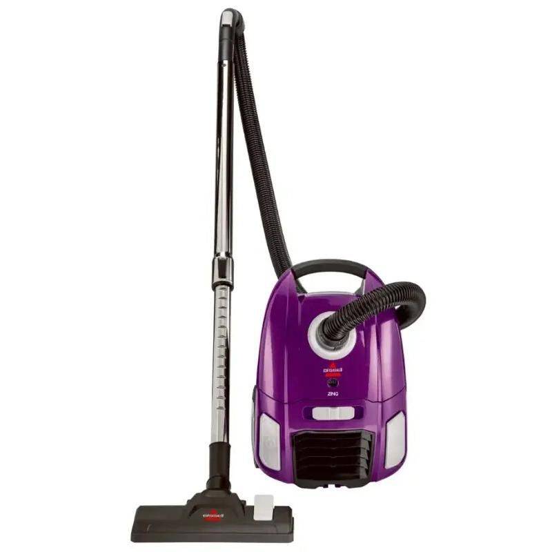 Versatile Grapevine Purple Bagged Canister Vacuum Cleaner  