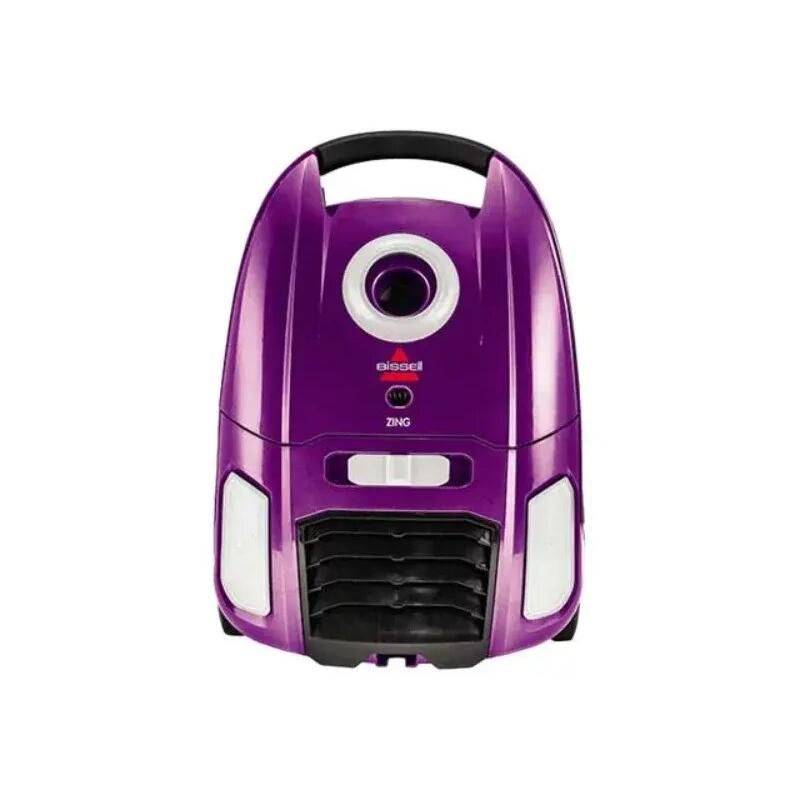 Versatile Grapevine Purple Bagged Canister Vacuum Cleaner  