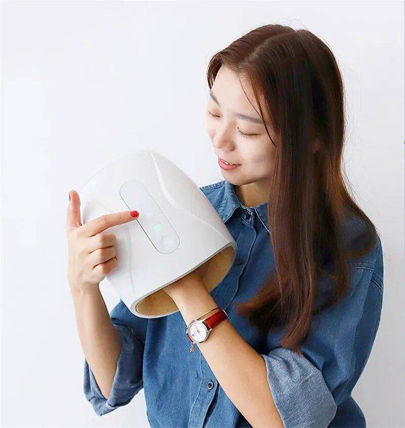 Wireless Hand Massager with Heat & Air Pressure for Stress Relief  