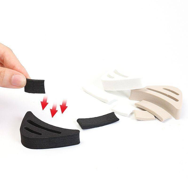 Women's High Heel Toe Plug Insert - Pain Relief Shoe Accessories (1 Pair) Color : White|Black|Beige 