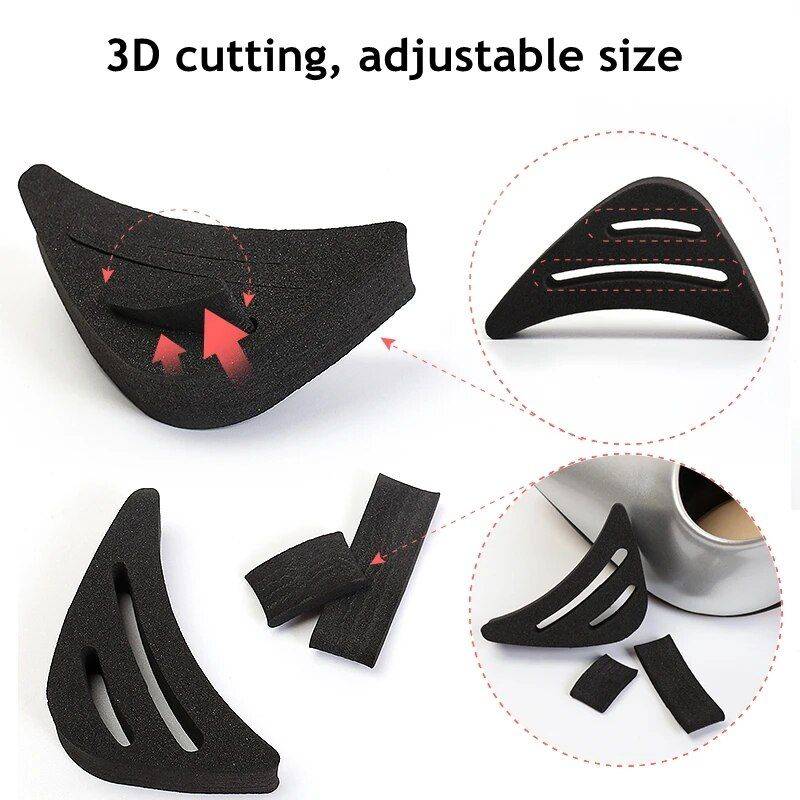 Women's High Heel Toe Plug Insert - Pain Relief Shoe Accessories (1 Pair) Color : White|Black|Beige 