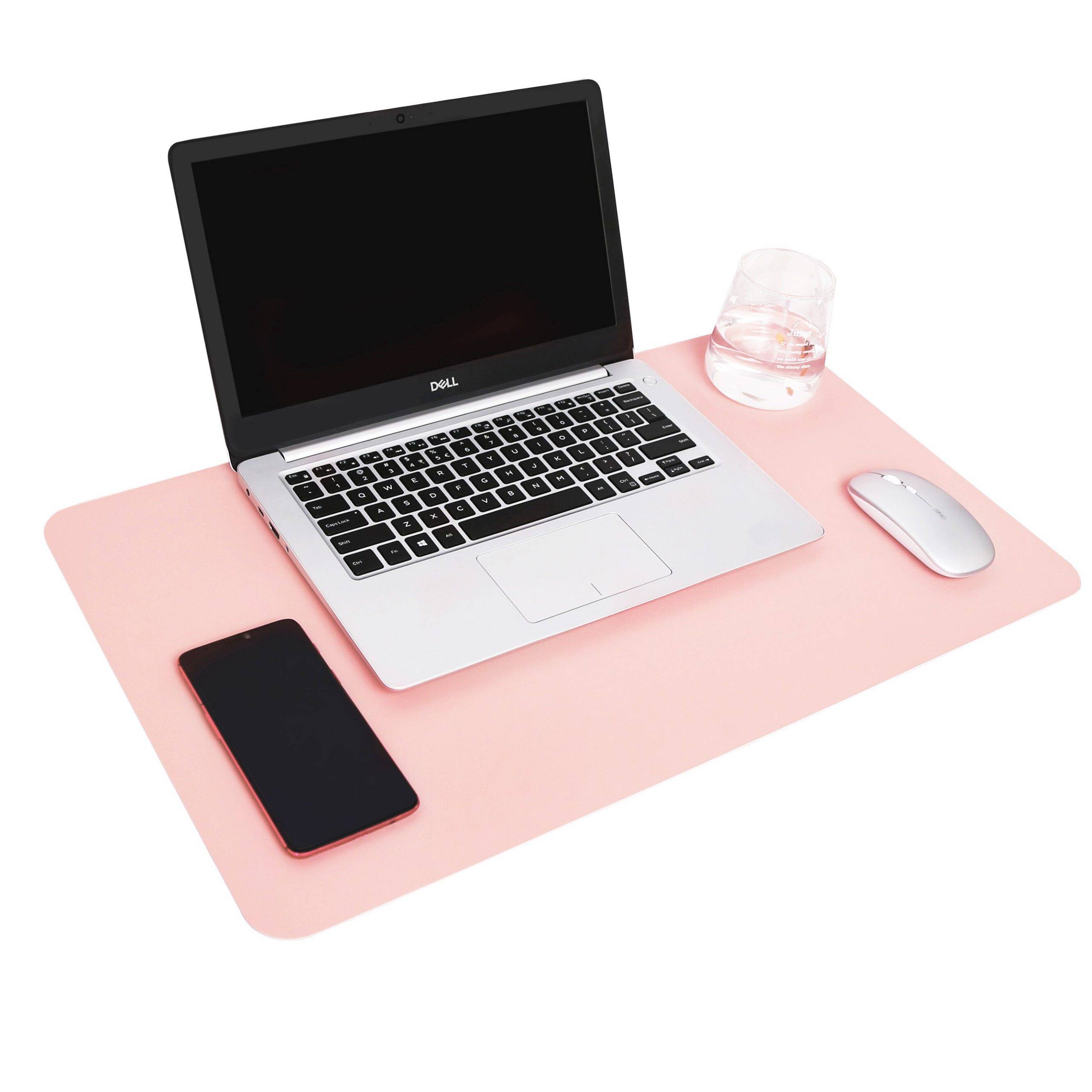 Office Desk Pad Color : Light Green|Pink 