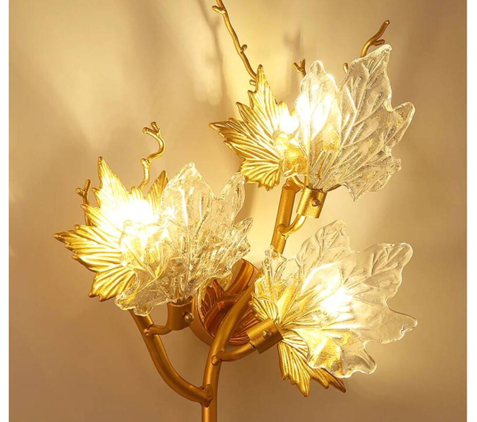 Maple Leaf Wall Lamp